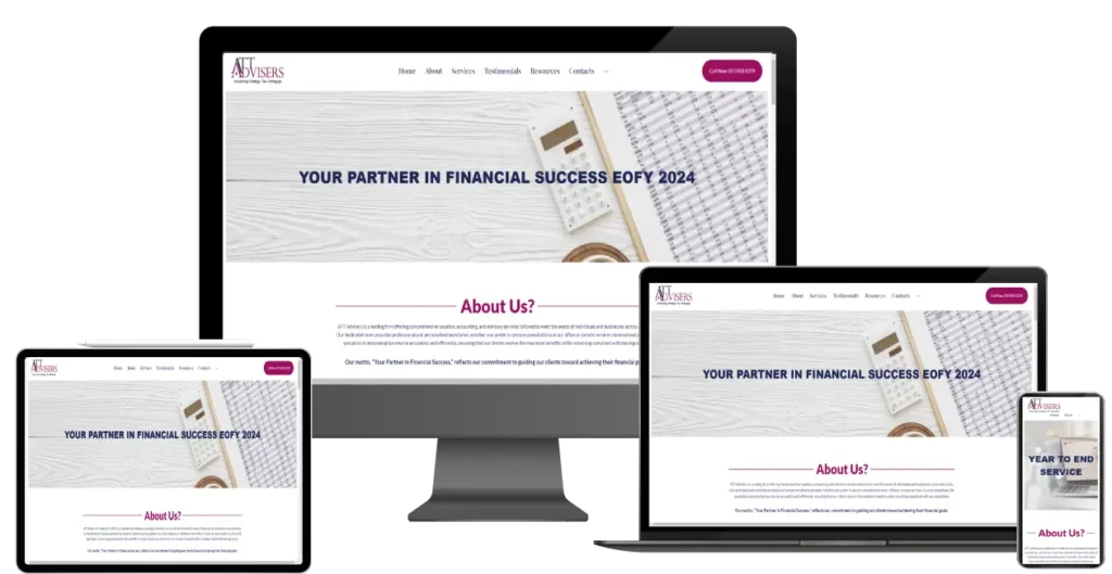 accounting websites design