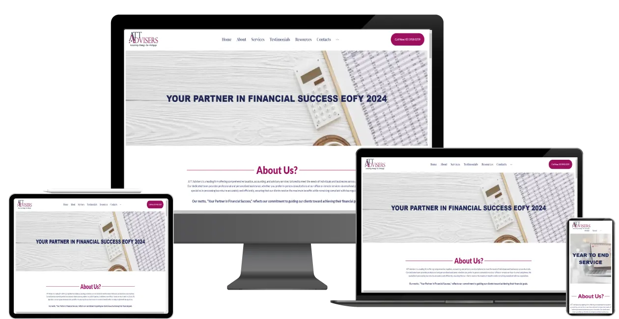 accounting websites design