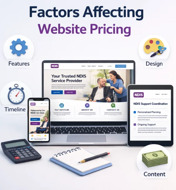 NDIS website pricing factors for disability support providers
