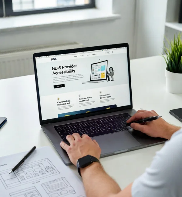 NDIS website accessibility design improving search engine visibility