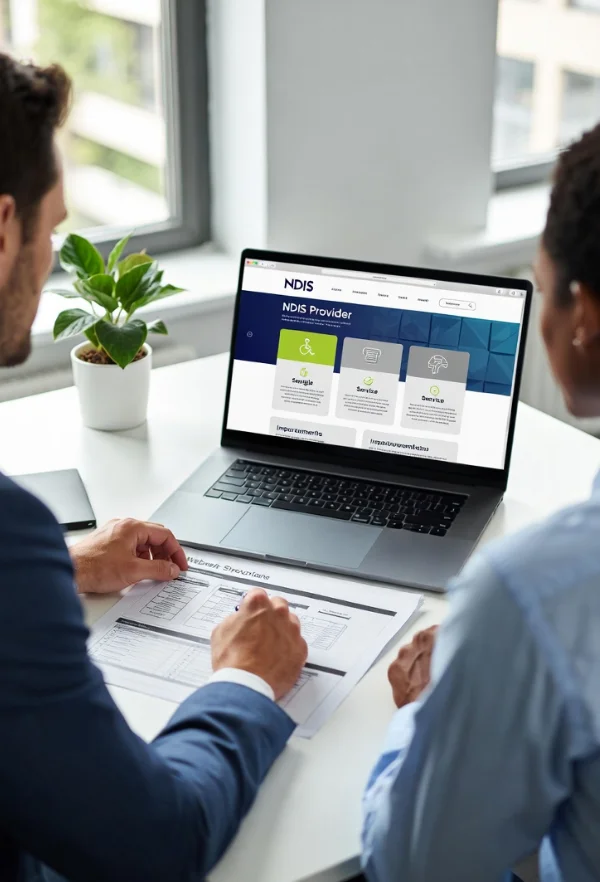 NDIS website compliance review