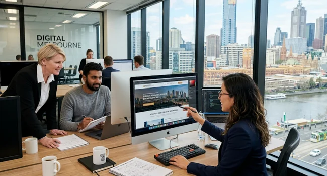 Corporate web design Melbourne