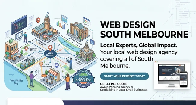 Web design South Melbourne — local coverage across South Melbourne and inner-south suburbs