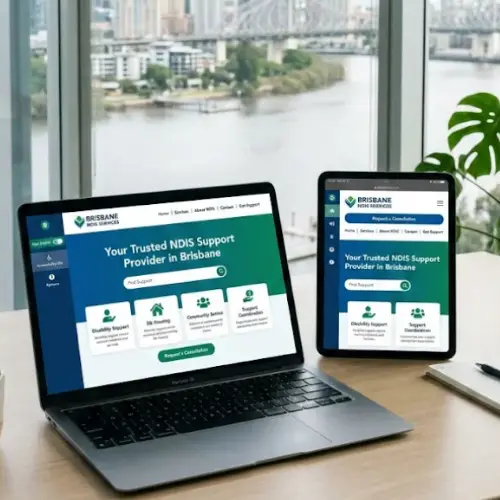 User friendly NDIS website layout Brisbane rev1